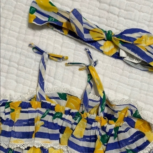 3 piece lemon romper - Picture 3 of 5